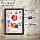 Baby born Photo Frame