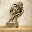 Modern Face Statue – Artful Gift