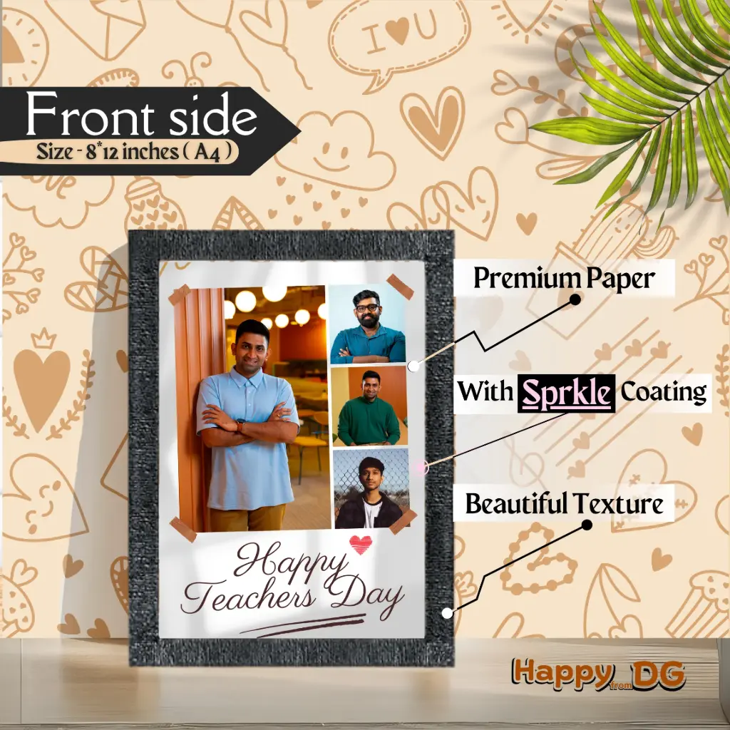 Teacher’s Day Photo Gift Frame