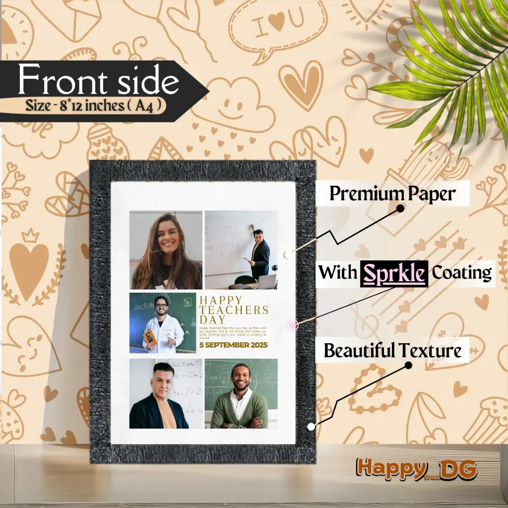Unique Gifting Frame for Teacher 