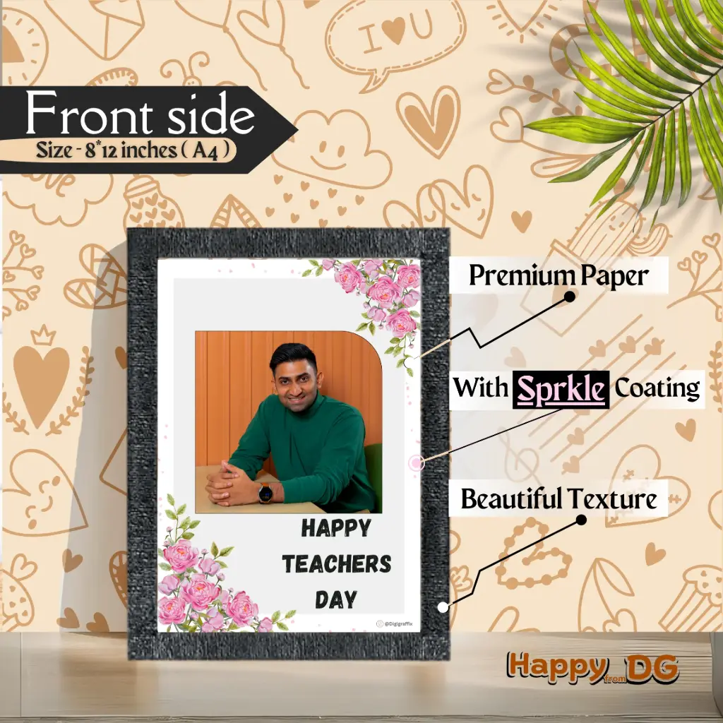 Gifting Frame for Teacher’s Day