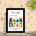 Personalized Google Search Frame – Best Gift for Him / Her