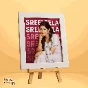 Custom Wooden Frame with Easel