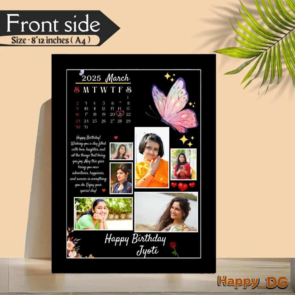 BirthDay Gifting Frame - dE