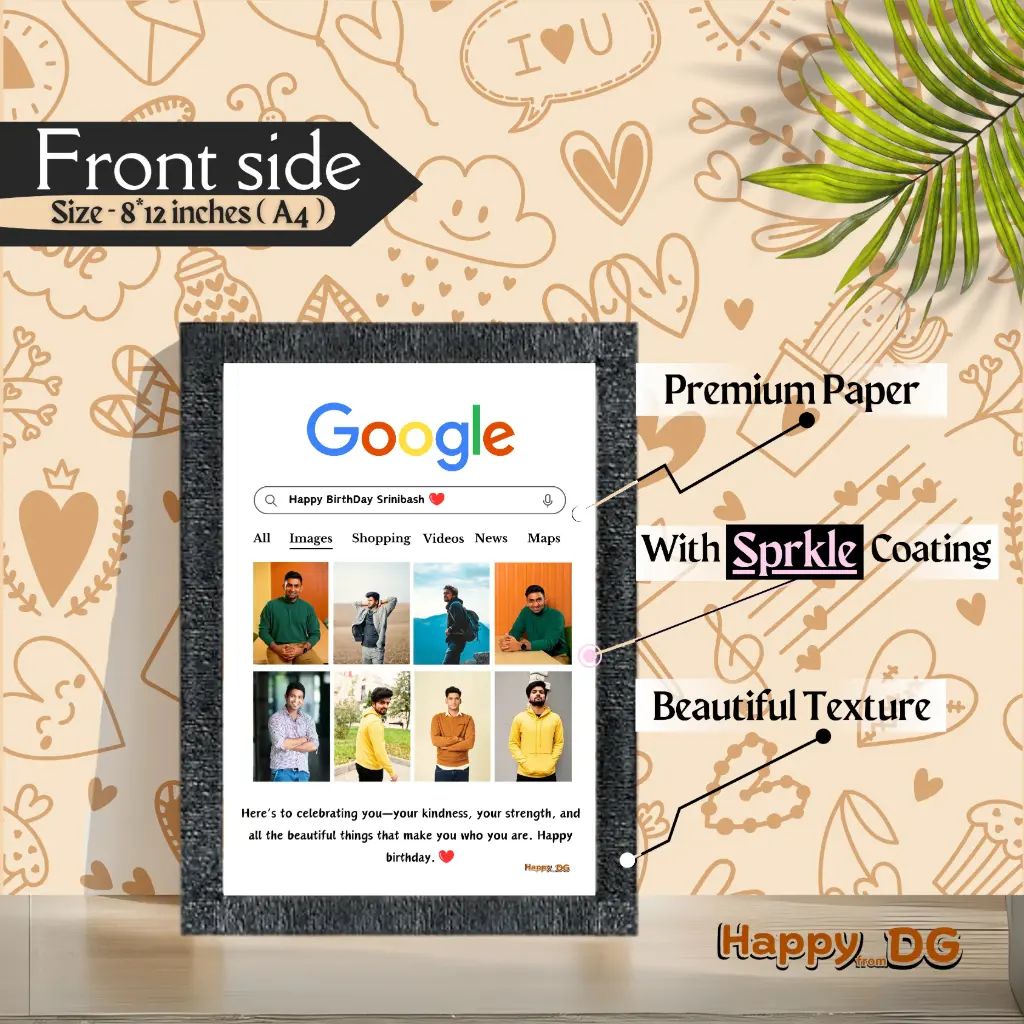 BirthDay Gifting Frame - dJ