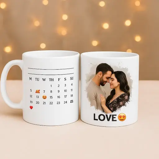 [CC1] Personalized Love Couple Mug